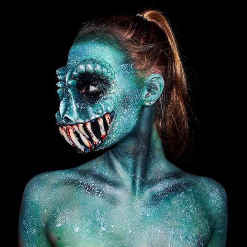 culturenlifestyle: 16-Year Old Girl Transforms Herself Into Surreal Creatures Melbourne-based, sixte