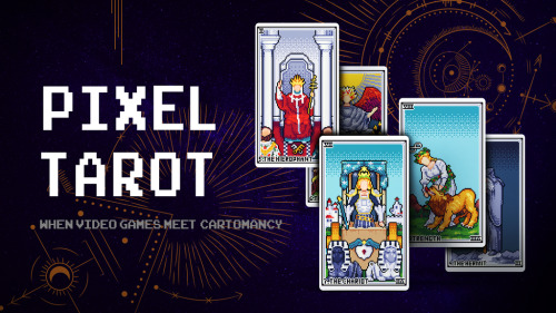 The Pixel tarot is up on Kickstarter! Pixel Tarot is by Vermilion Collection, the same group that pr