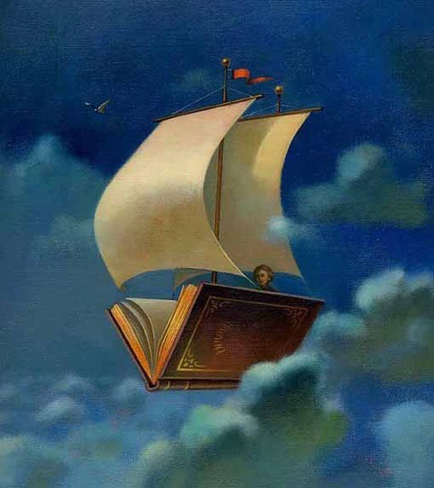 Books let the imagination soar
