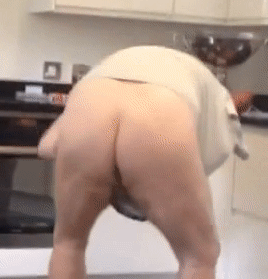 menembarrassed: Fat daddy pantsed by young woman [PANTSED, TINY, OPEN BUTTHOLE] -