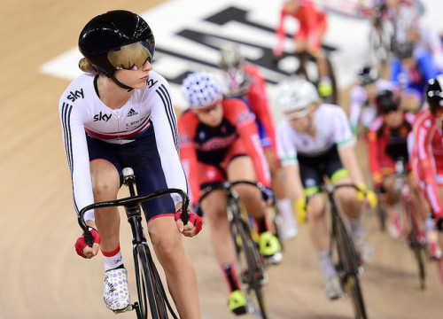 estrangedadventurer: 2014 UCI Track Cycling World Cup - London by britishcycling.org.uk on Flickr.