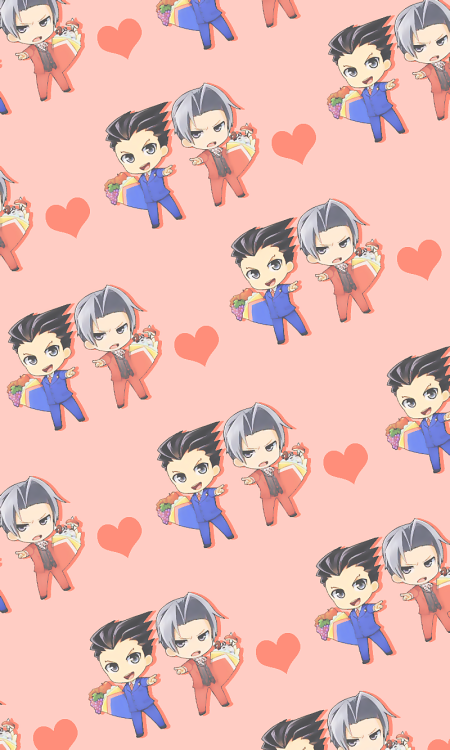 nanahoshis:  Ace Attorney Mobile Wallpapers* 800 x 1333 pixels*Click the image to see full size* More Wallpapers