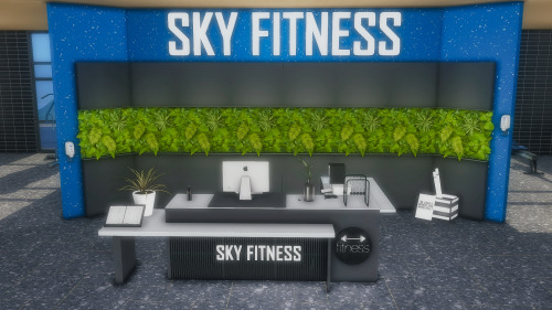 beansbuilds:  Sky Fitness  A gym with a boxing arena built on a 30x20 lot, perfect for the gym spot 