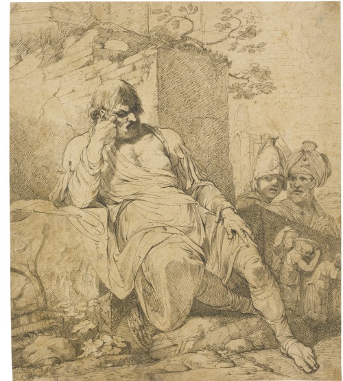 John Hamilton Mortimer, Caius Marius Seated Amongst the Ruins of Carthage