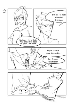 meihemcn:   A NSFW Meihem comic 彼列 made to celebrate Meihem Week CN.It’s called &lt;the Third Time&gt;.Artist: 彼列 Link：https://weibo.com/6154888145/Fp1BJiwCZI helped him with the lines and do the translation.I NEED MORE NSFW Vocabulary.LOL.