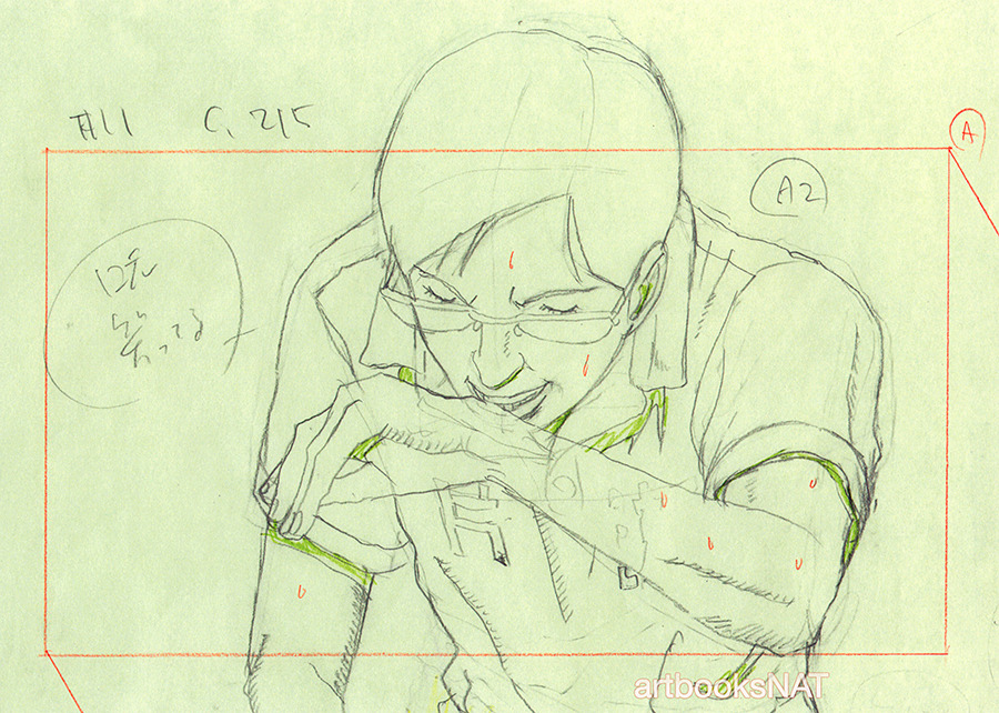 artbooksnat:  Ping Pong (ピンポン)Animation drawings from the emotional final