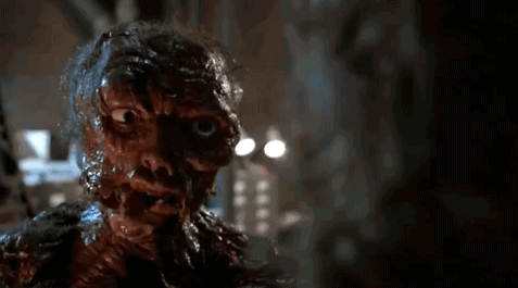 horror-movie-fixx:  I’m becoming…Brundlefly. The Fly, 1986