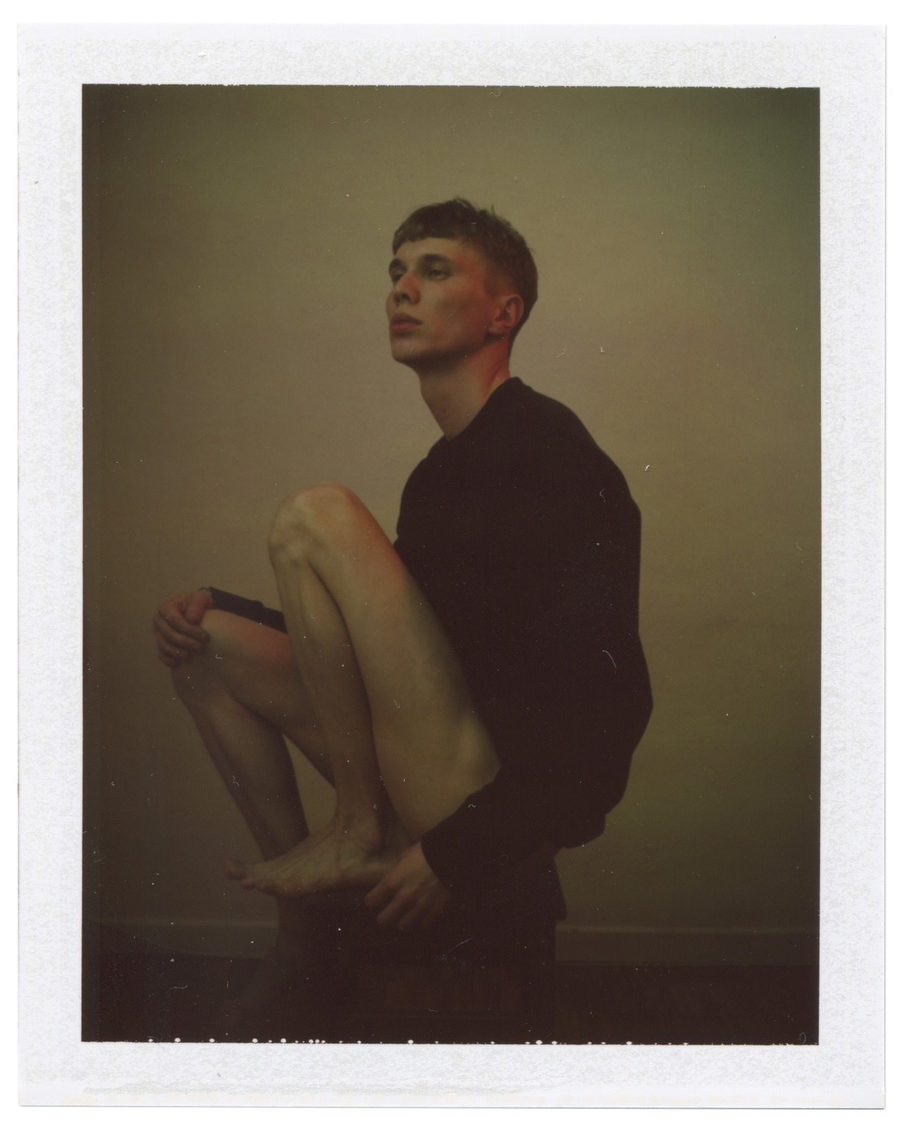 thobias:  self-portrait june 15 2015 (polaroid 360, fp-100c), Thobias Malmberg (www.thobiasmalmberg.com)