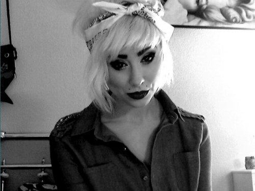 Sex nikkicupcakinn:  bandanna updo todayy  pictures