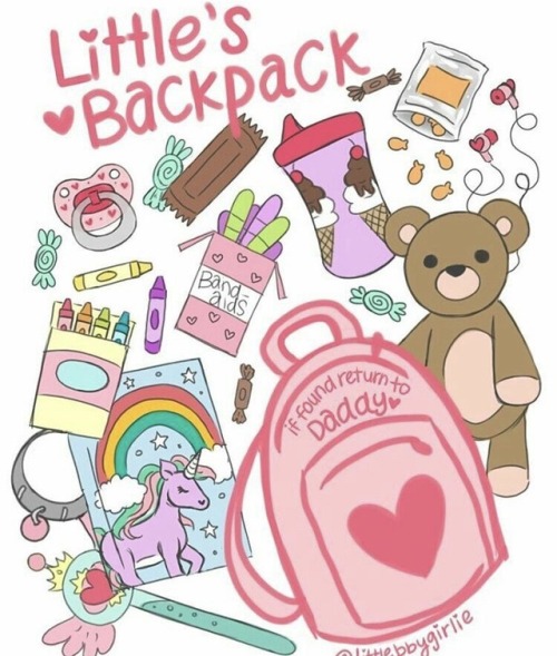 princessbunny95:Day out with daddy means packing little essentials ☺️