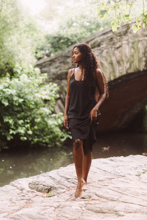 Sira Kante in Central Parkphotographed by Justin Amoafo