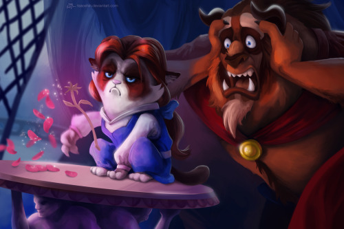 Grumpy Disney by TsaoShin Check his gallery, it’s so awesome >.<