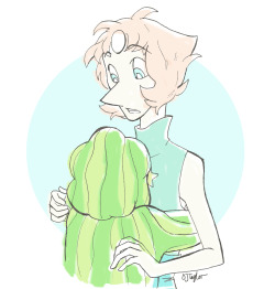 oliviajoytaylor:  okay but when watermelon steven hugged pearl 