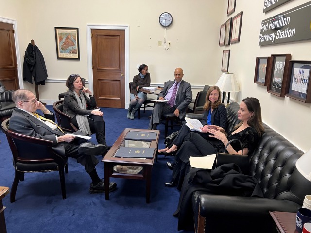 Angelina was on Capitol Hill today to talk about the Justice For All Act.

“It was great to meet with the talented 