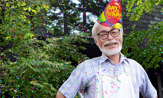 wannabeanimator:  Hayao Miyazaki was born on January 5, 1941. Happy birthday! Miyazaki’s