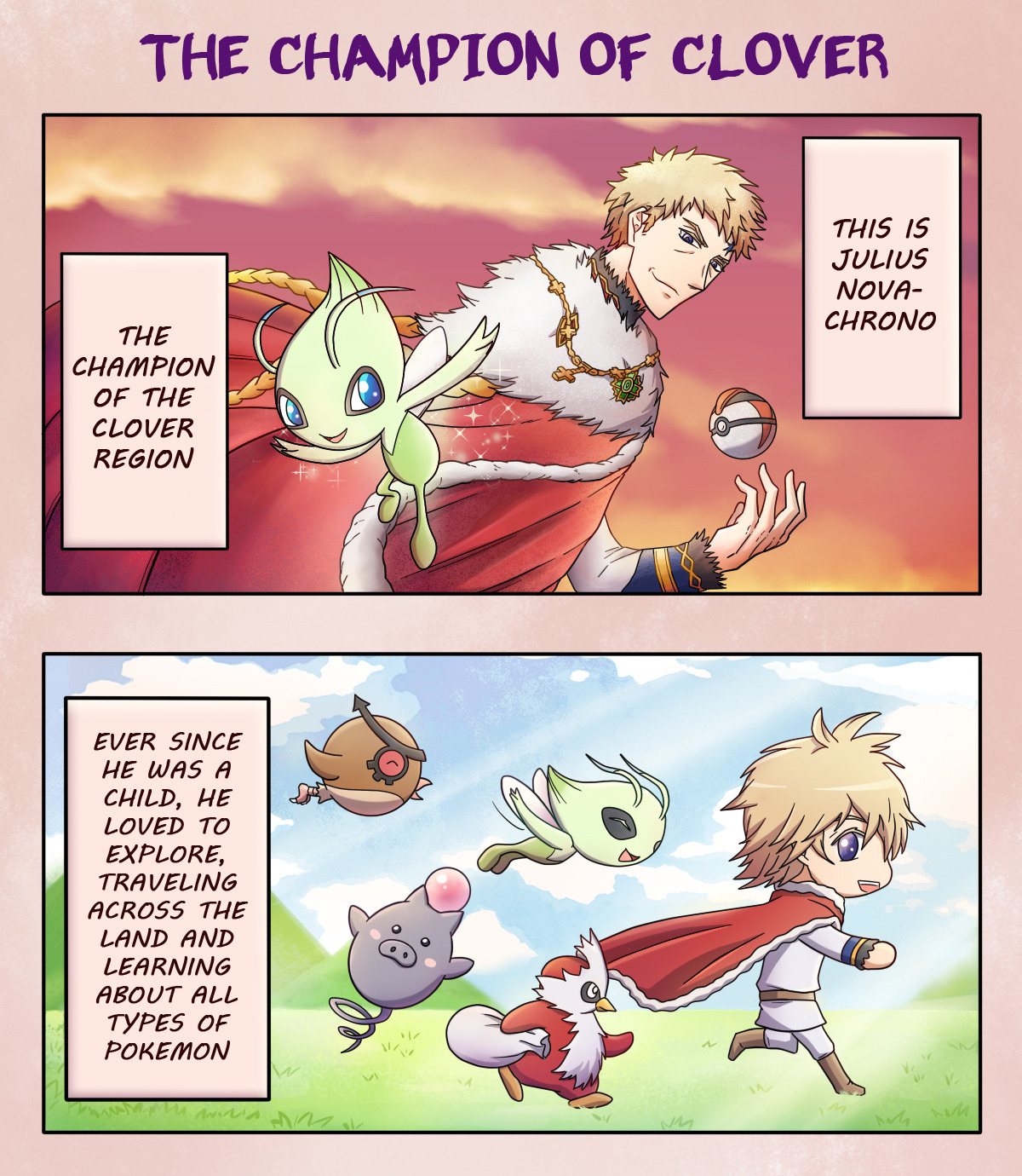 Just A Fan Who Draws Translates Black Clover Stuff Black Clover X Pokemon Champion Julius Novachrono Just A Fan Who Draws Translates Black Clover Stuff Black Clover X Pokemon Champion Julius Novachrono