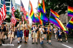 sixpenceee:  A compilation of gay pride parades from all over the world, including Chicago, Vancouver, Korea, Sweden, London and Uganda. No one should ever take away the right to love. (Source)