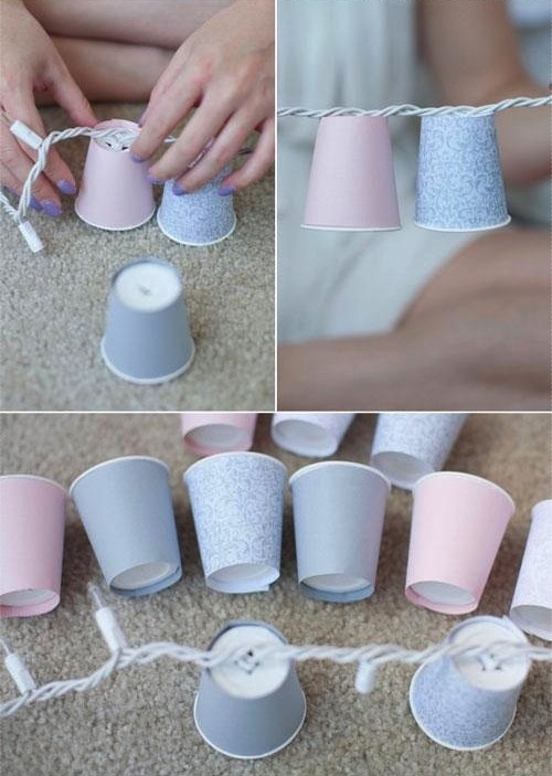 Porn Pics easyandcreative:  Turn Dixie cups into a