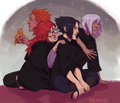 barkmars: i literally just got to the formation of hebi so don’t spoil anything (i know they call it