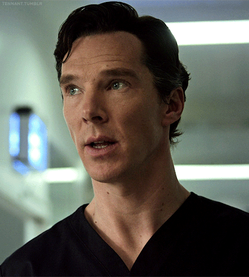 tennant: Benedict Cumberbatch as Stephen Strange/Doctor StrangeDOCTOR STRANGE (2016), dir. Scott Der