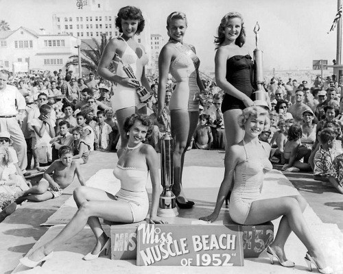 Miss Muscle Beach of 1952.