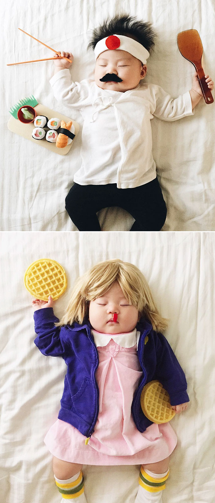wordsnquotes:  culturenlifestyle:Adorable Baby Dressed Up In Funny Costumes During