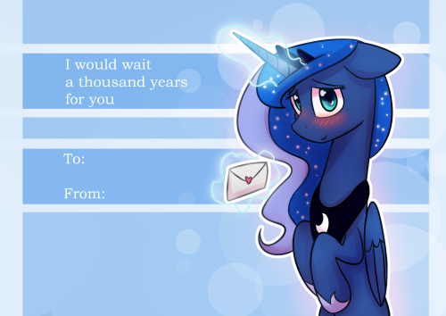 asksunshineandmoonbeams:The princesses wish you a Happy Valentines Day! Now get out there and make your special somepony feel even more special haha.