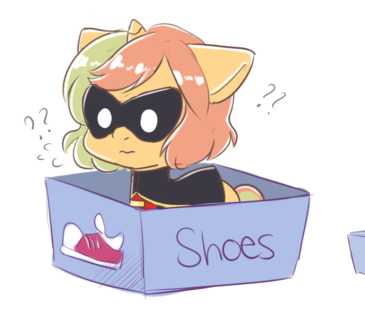 askscribblesstyal:M!A Filly- 2/3Aww~ &lt;3