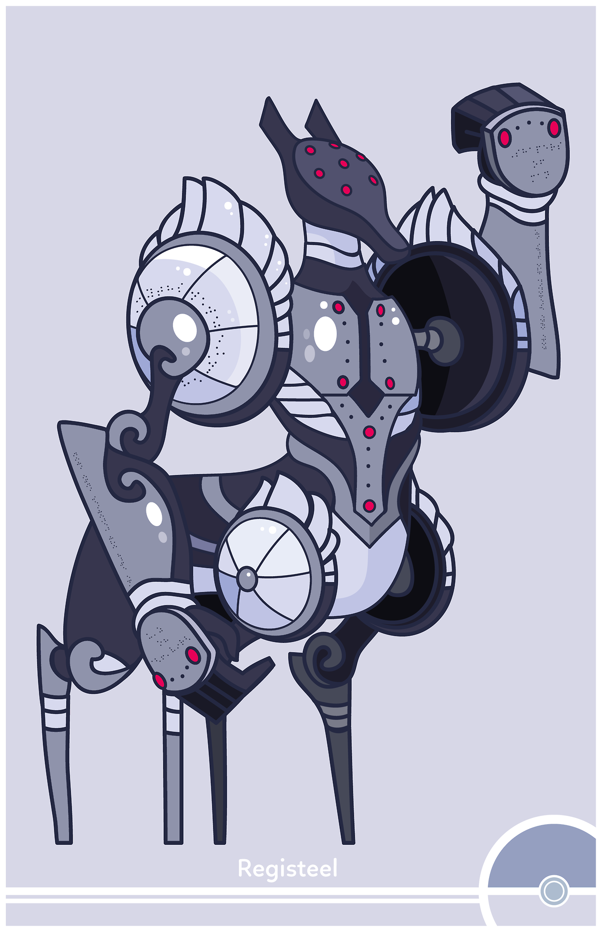 Cosmopoliturtle — Pokemon Redesign #797 - Celesteela