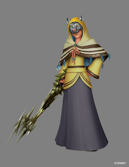 cinnamonchurro:  Square Enix has released character renders of King Mickey, The Foretellers, The Master of Masters, and Aqua from Kingdom Hearts HD 2.8 FCP!