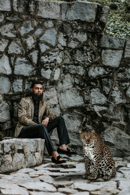 The King and The CheetahPhotographer: London MahoganyModel: Dondre Harris