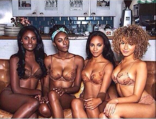 prettygirlseverywherewego:  Different shades of beauty