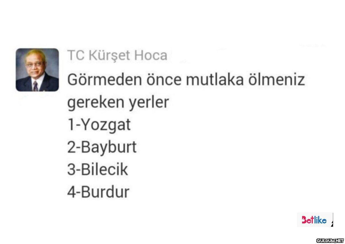 TC Kürşet Hoca Görmeden...