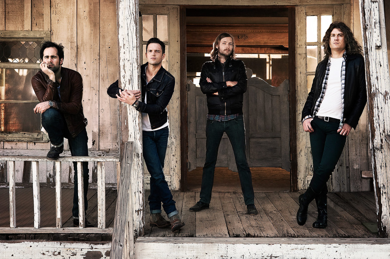 talkstostrangers:  The Killers in A Dustland Fairytale set @ Photography by Chris