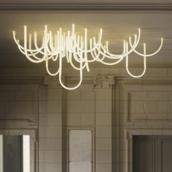 floresenelatico:  Les Cordes chandelier by Mathieu Lehanneur for Château Borély