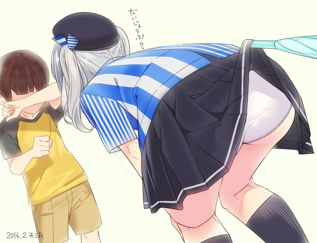 ookazaki:  怒ってても笑顔を絶やさない鹿島。偉いぞ！ | @amamitsuki12