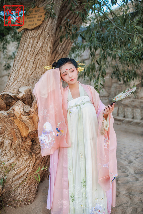 Traditional Chinese hanfu by 华姿仪赏汉服