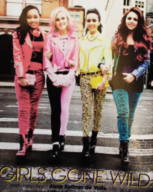 southsheild:  little mix in august 2013 teen vogue issue 