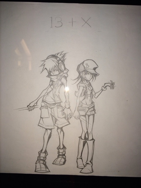 I found this in my file of stuff from TWEWY ARTNIA Night and what does 13+X even mean