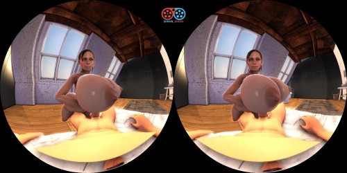 vaako-7:  bad-sfm:  Here is a vr version of the last animation i made with sfmvr-stitch: >>> VR 60fps MP4 via Mega >>> Non-VR Version   Models by Vaako-7 (Sheva),  CaptainFreeman (Nude Scout),  nightboy (Daisy Room)       Great start,