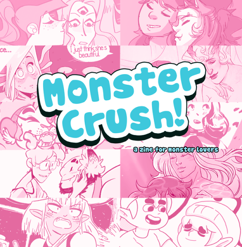 trashcanprince:Hey guys, my friends and I have put together a cute zine all about monsters in love C