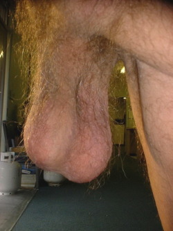 Realmenstink:  Red Hairy Hangers !!! 