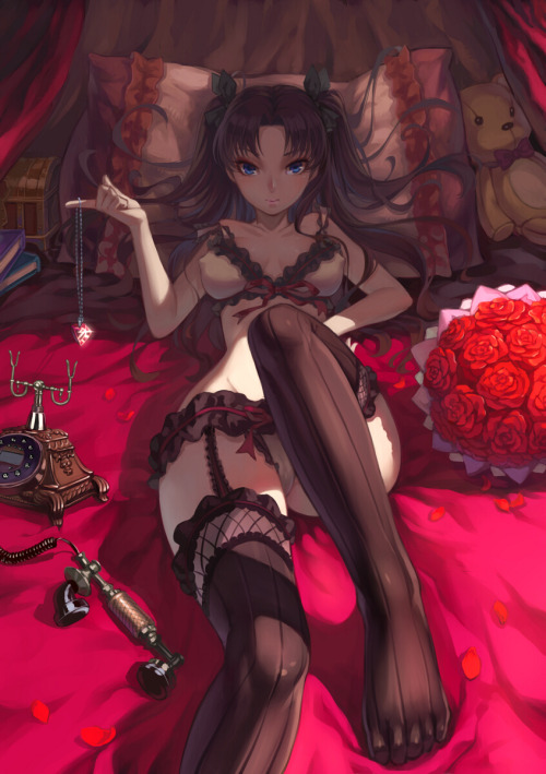 3roi:  遠坂凛 || -ELF-JY [pixiv]