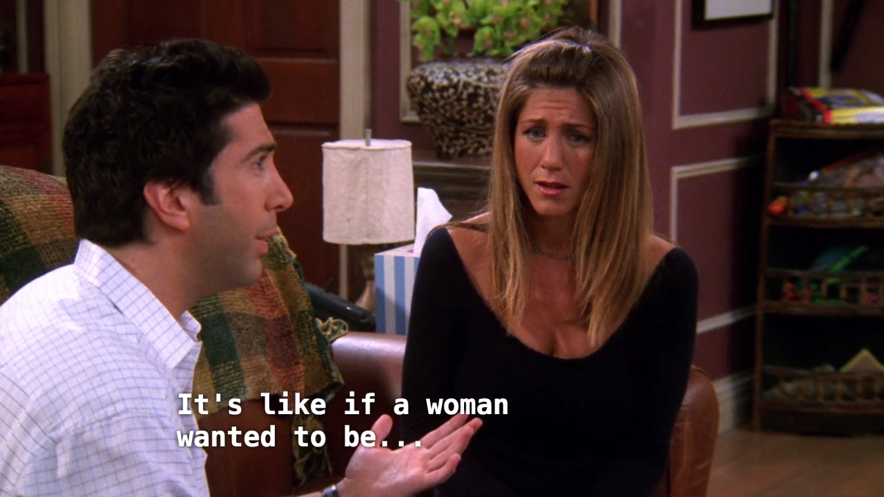00dani:  intoasylum:  sometimes ross is the perfect example of a meninist  reminder