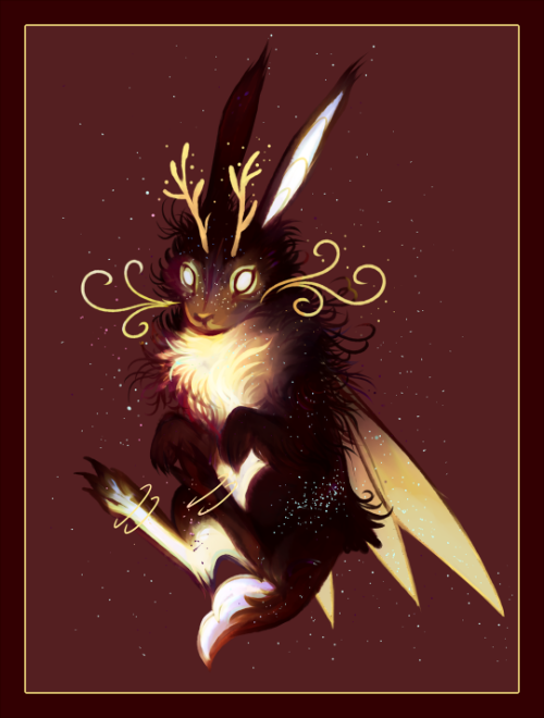 jackalopes #6 was adopted by @cressiem!twitter | dA| patreon | redbubble | kofi