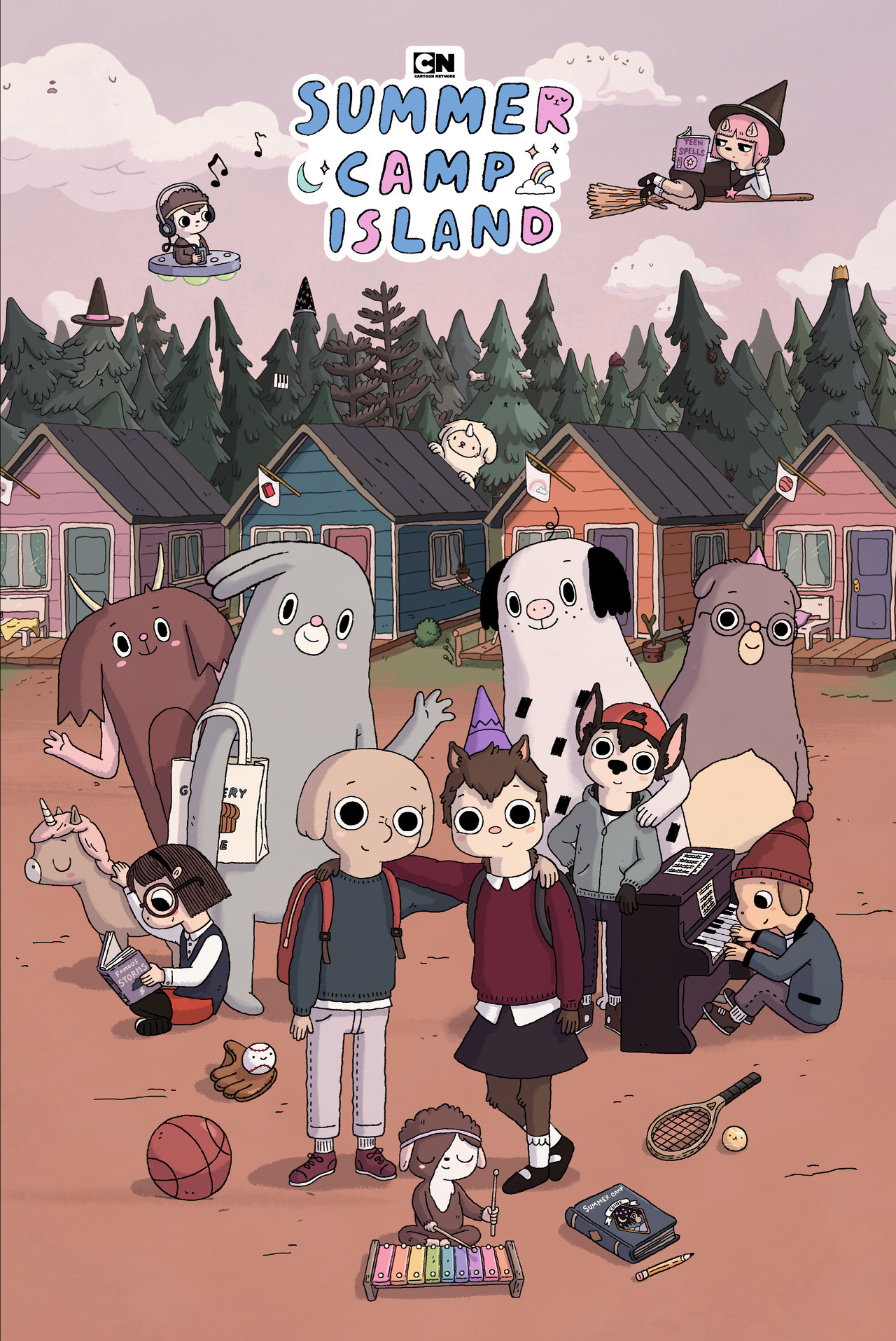 summercampsummercamp:Summer Camp Island Premieres this Saturday 7/7 starting 6am