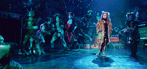 its-that-horrible-cat:Tumblebrutus and Plato encouraging Pouncival to mess with Grizabella.