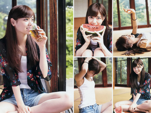 miracle-com:西野七瀬「週刊ヤングジャンプ」2014/No.32