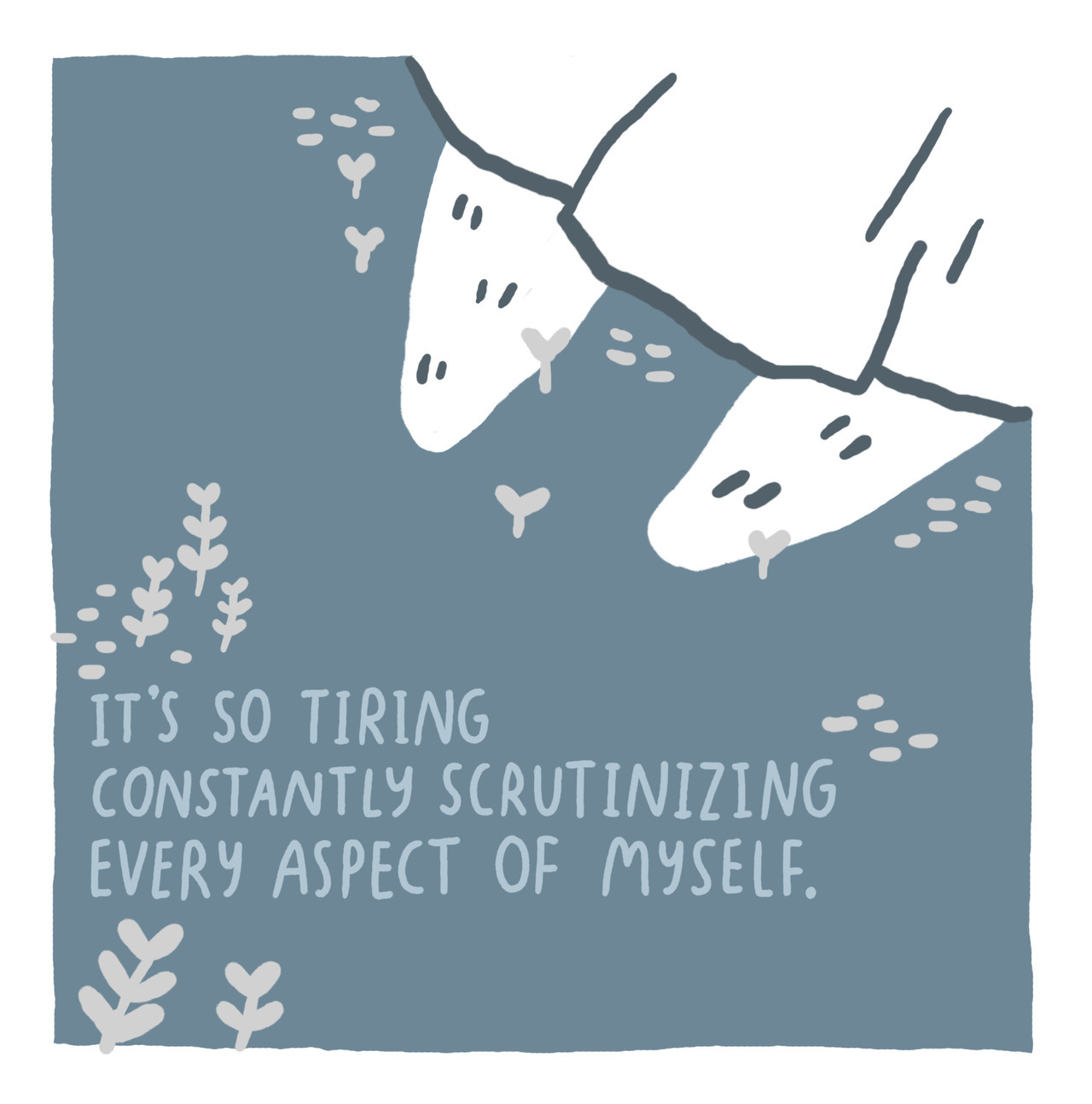 thesadghostclub:  It’s difficult to learn how to accept yourself, sometimes it