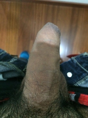 Fat uncut Mexican cock! :)